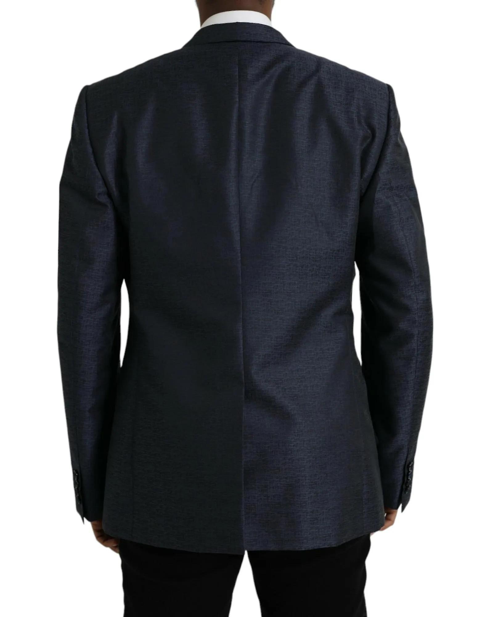 Dolce & Gabbana Wool Single Breasted Coat Blazer
