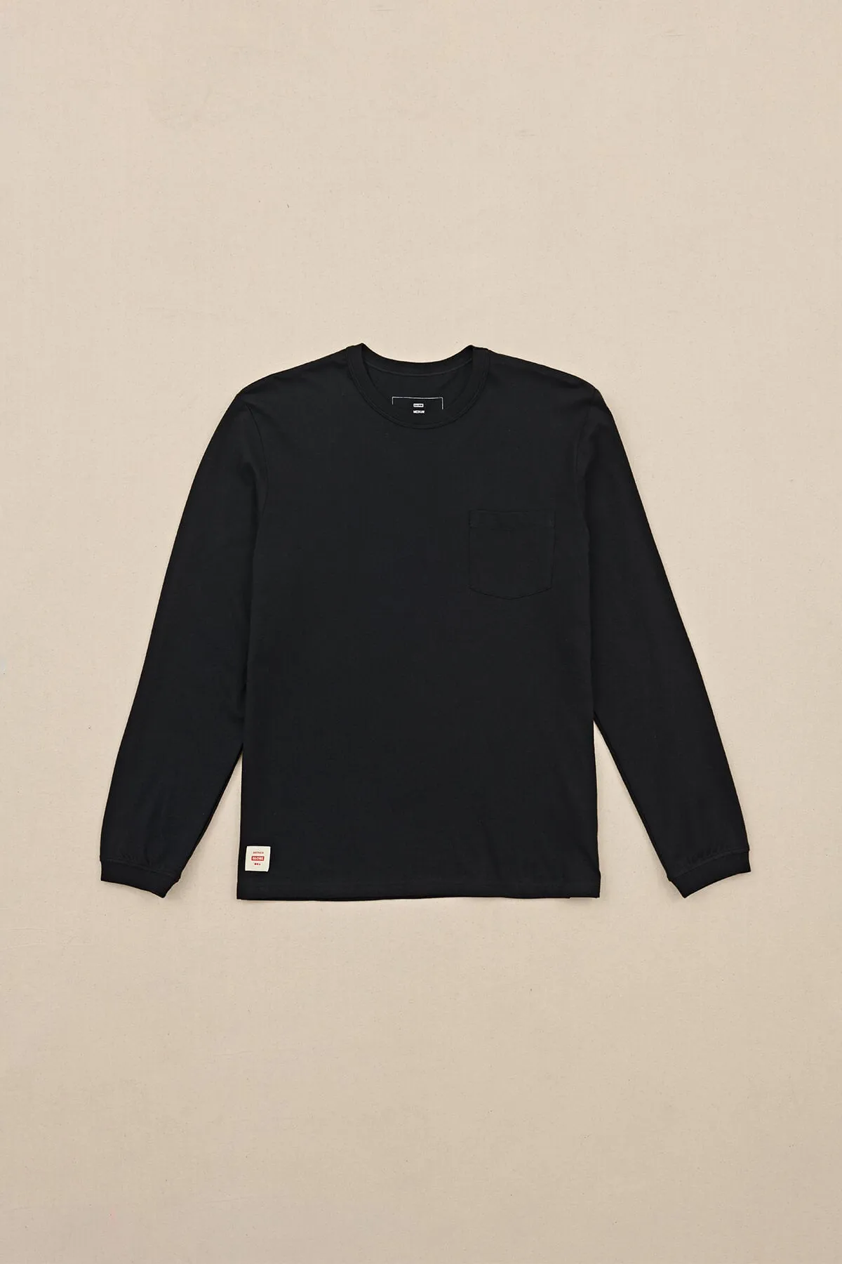 EVERY DAMN DAY LS TEE  BLACK