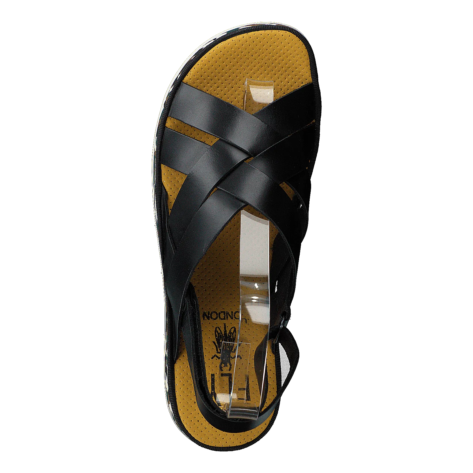 Fly London zapatos Bone040fly Bridle Black