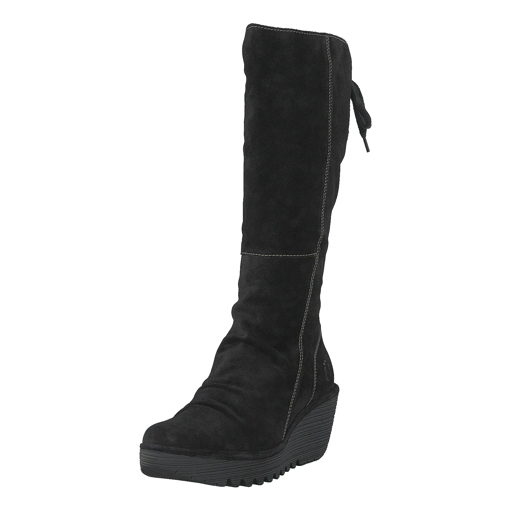 Fly London zapatos Yust Oil Suede Black