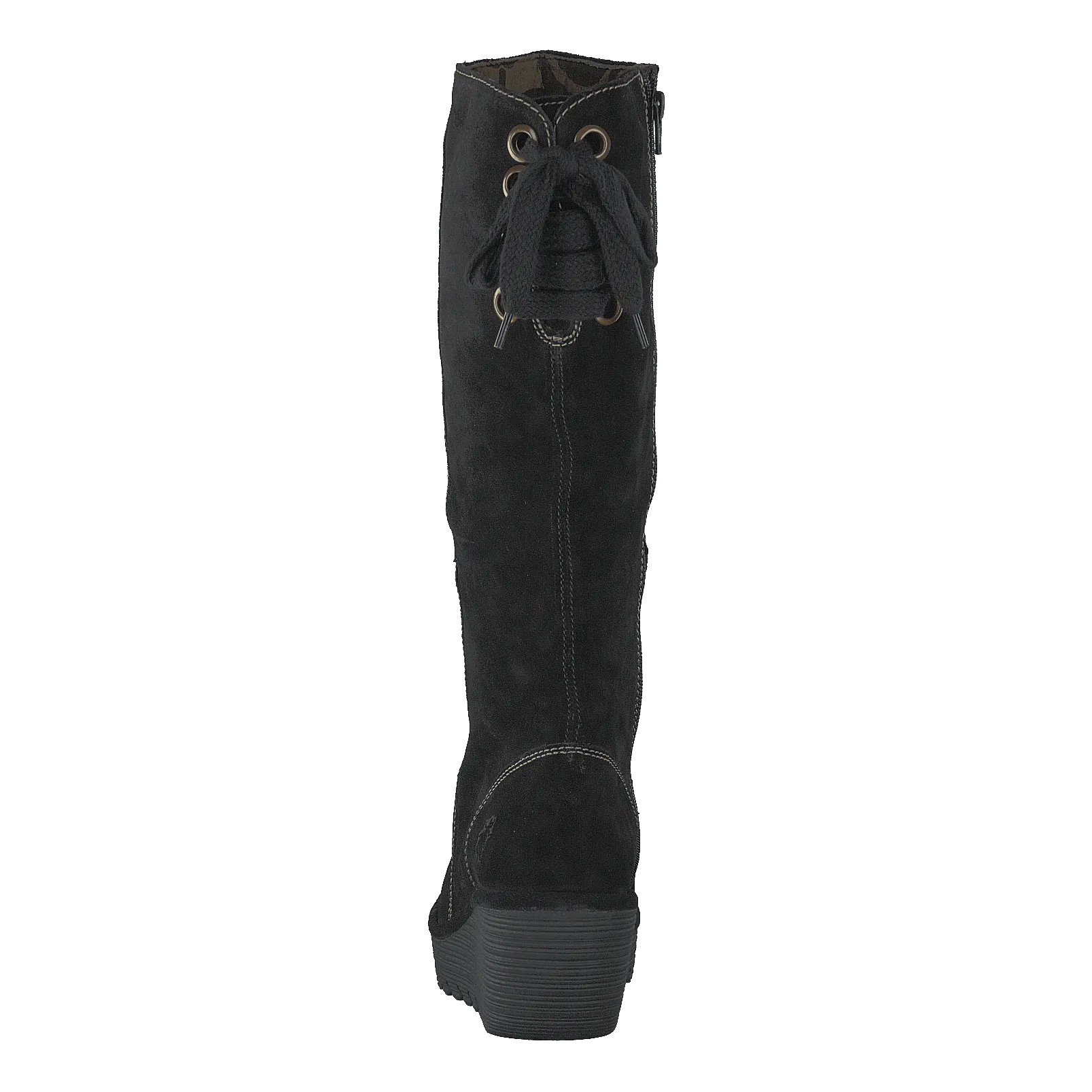 Fly London zapatos Yust Oil Suede Black