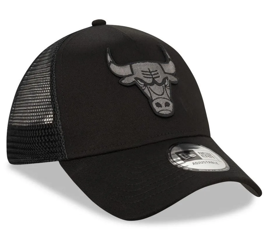 GORRA NEW ERA CHICAGO BULLS 9 40 AFRAME TRUCKER NEGRA