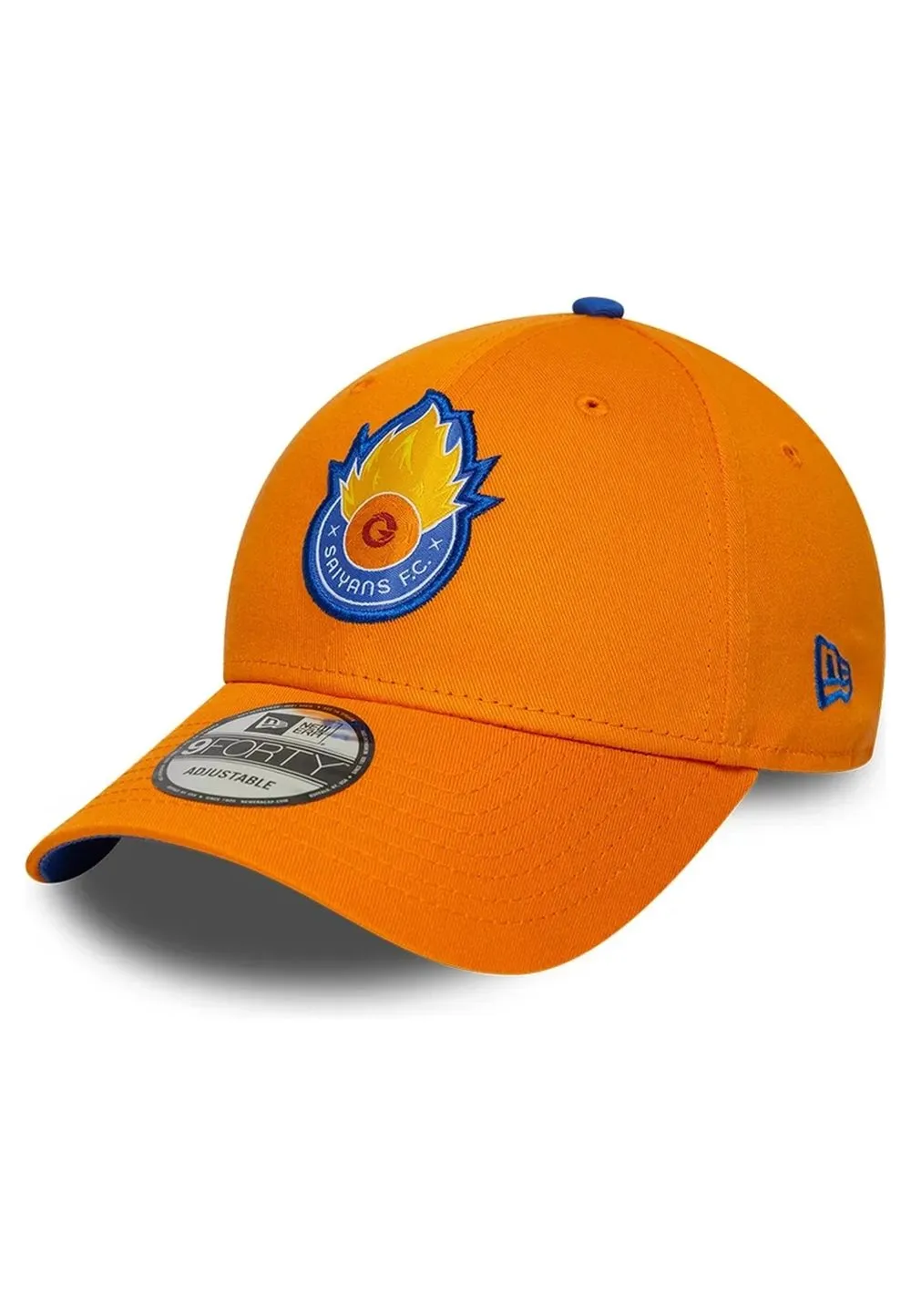 Gorra new era x kings league naranja saiyans fc 9forty cap