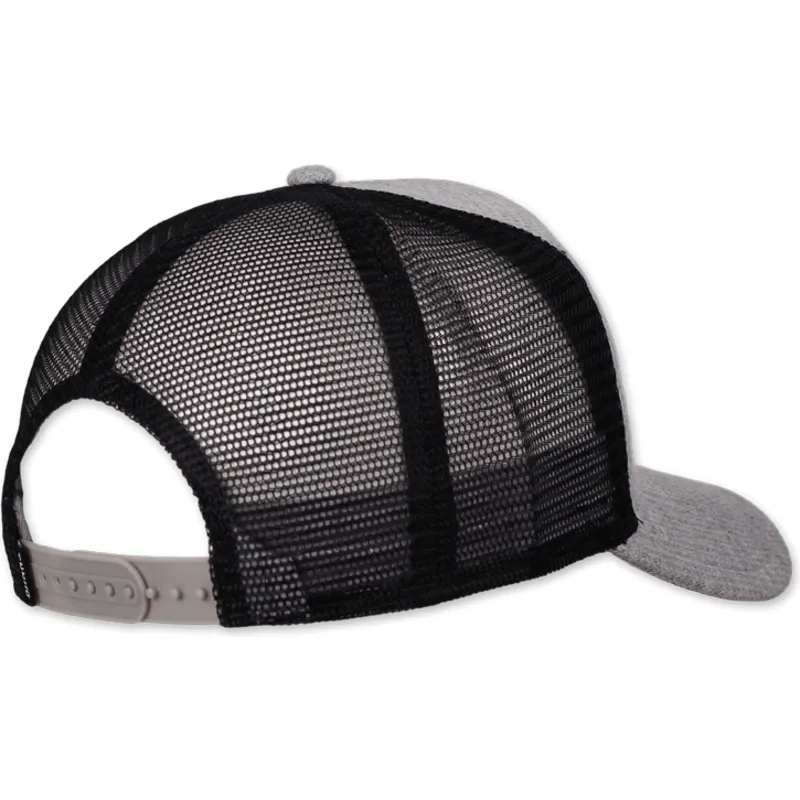 Gorra trucker gris y negra HFT WaffleJersey de Djinns