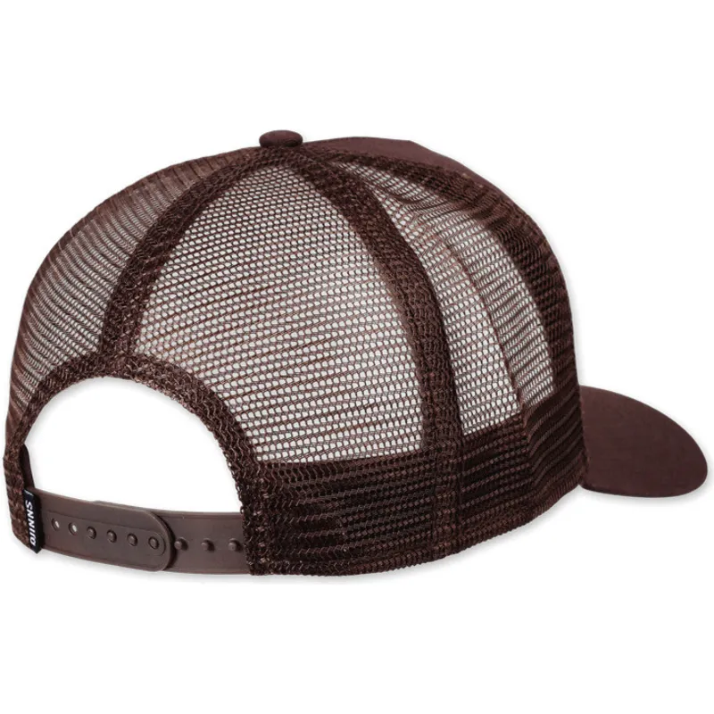 Gorra trucker marrón Peace & Harmony HFT de Djinns