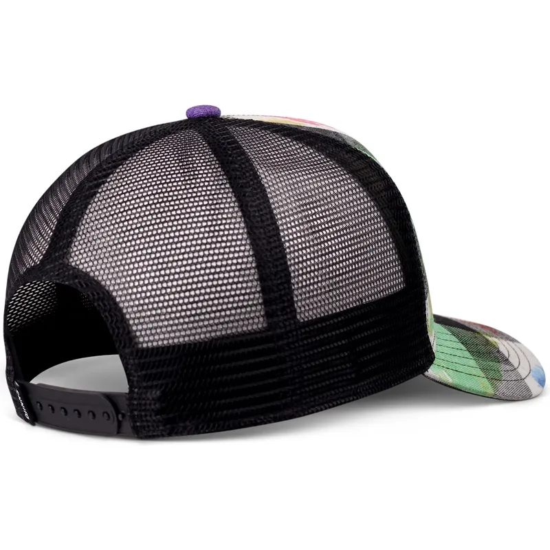 Gorra trucker multicolor HFT Dirty Check de Djinns