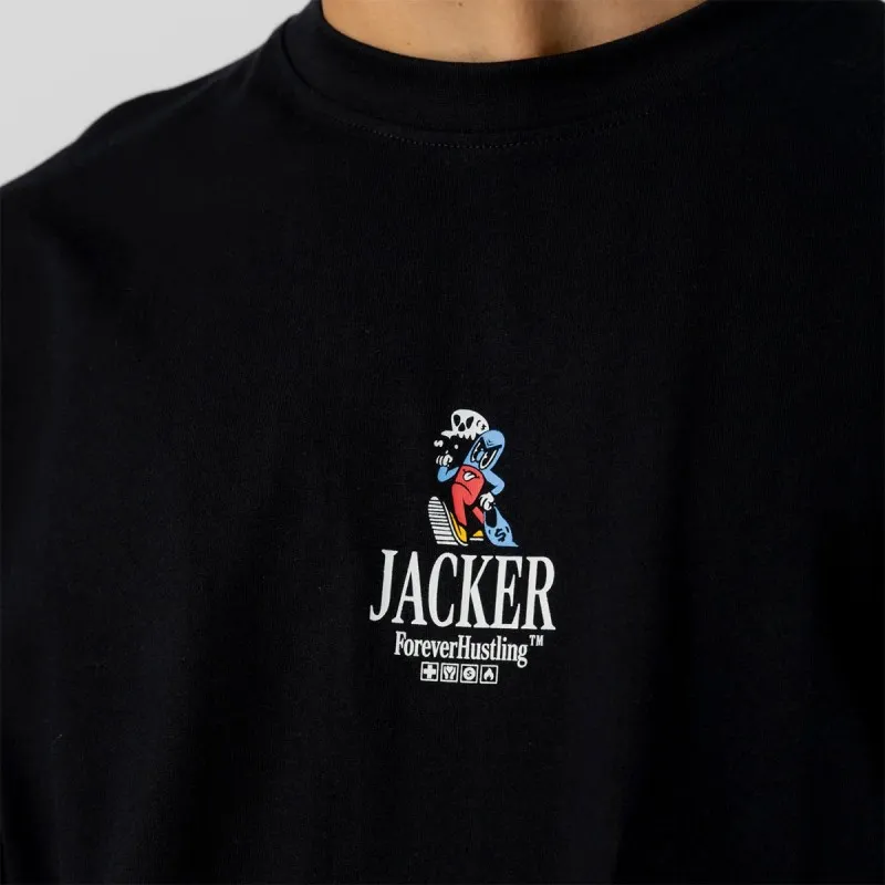 JACKER BIG PHARMA BLACK LONG SLEEVES TEESHIRT