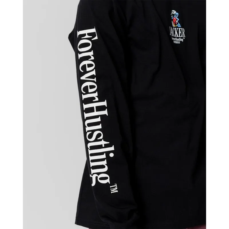 JACKER BIG PHARMA BLACK LONG SLEEVES TEESHIRT