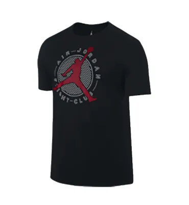 Jordan Flight Club Tee (010/black/gym red)