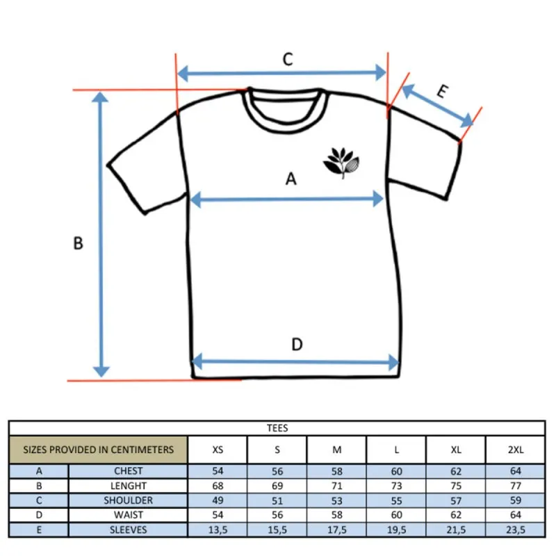 MAGENTA DEEP PLANT TEESHIRT BLACK  WHITE  BLUE
