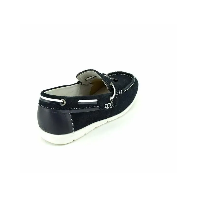 Mocasines niño de piel con borlas