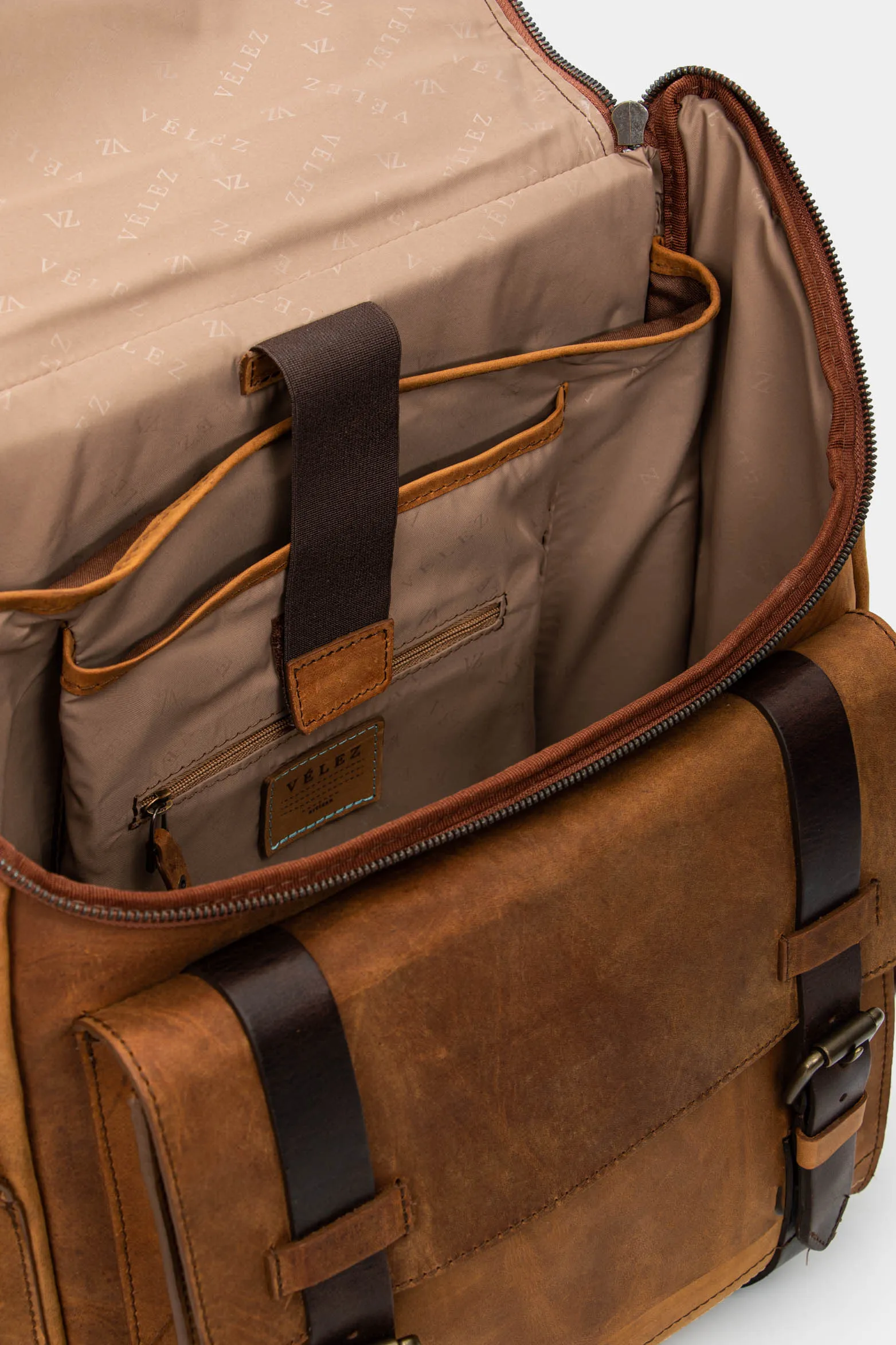 Morral archaeology de cuero para hombre vintage