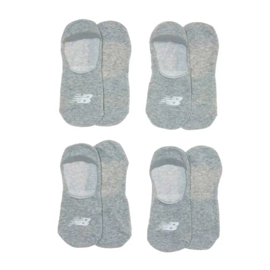 NEW BALANCE CALCETINES 4 PARES INVISIBLE LASU6244 GRIS