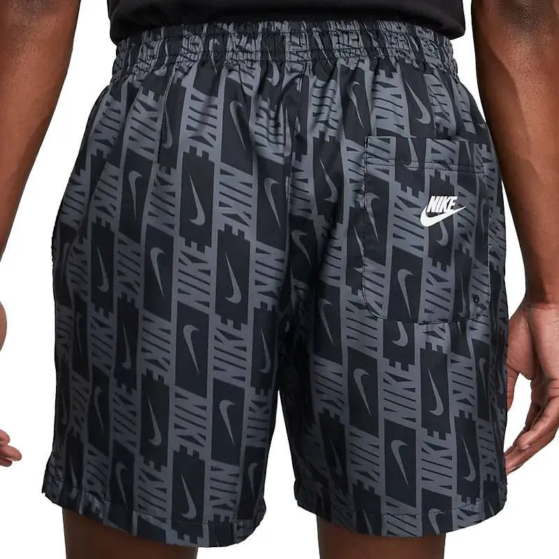NIKE REPEAT WOVEN SHORT FLOW NEGRO