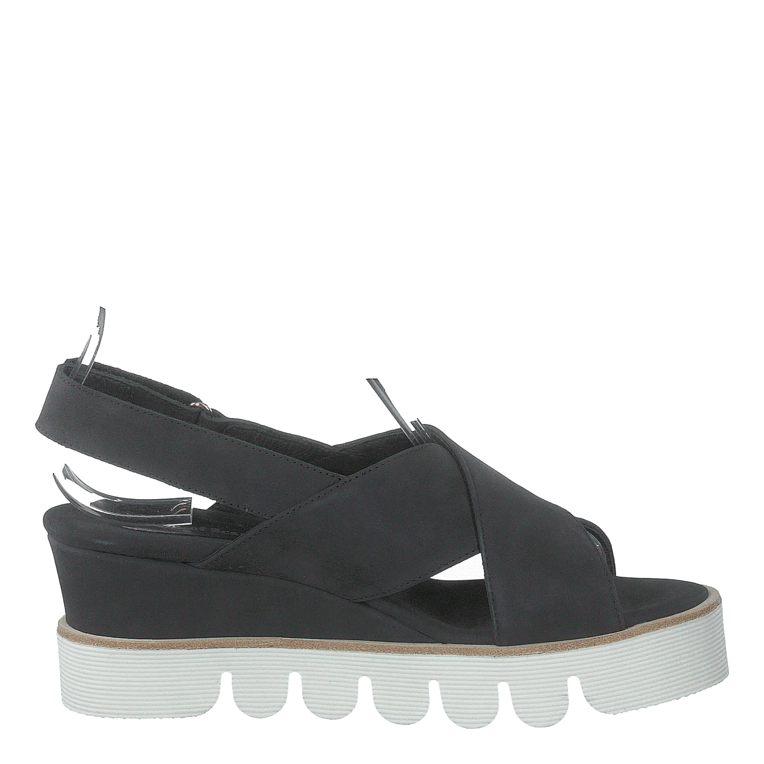 Nude of Scandinavia zapatos Nadja Nabuk / Nero