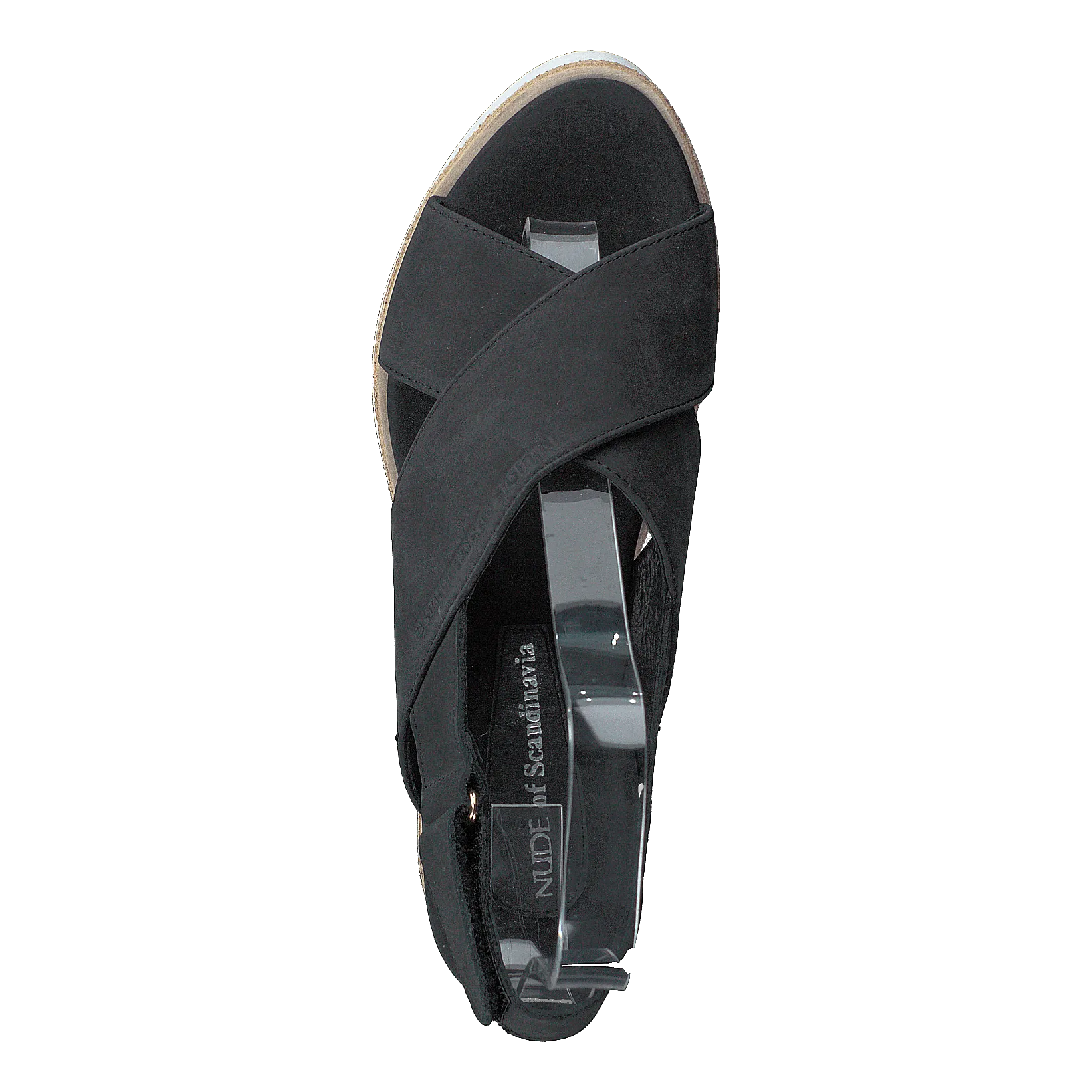 Nude of Scandinavia zapatos Nadja Nabuk / Nero