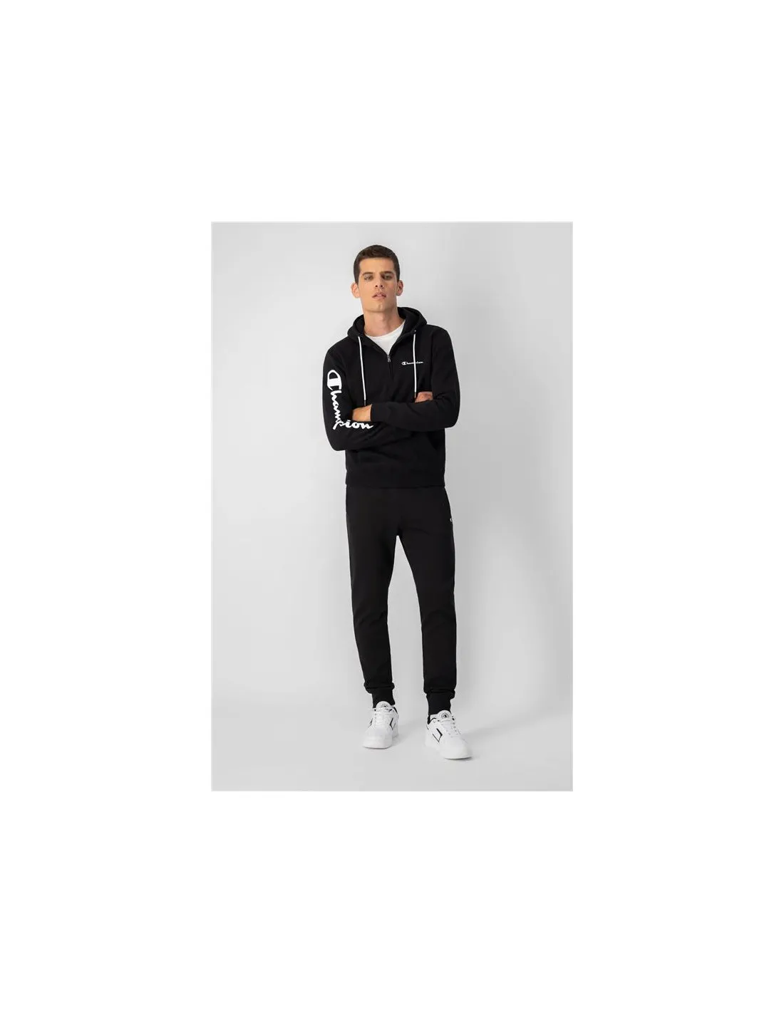 Pantalones Champion Rib Cuff Hombre BK