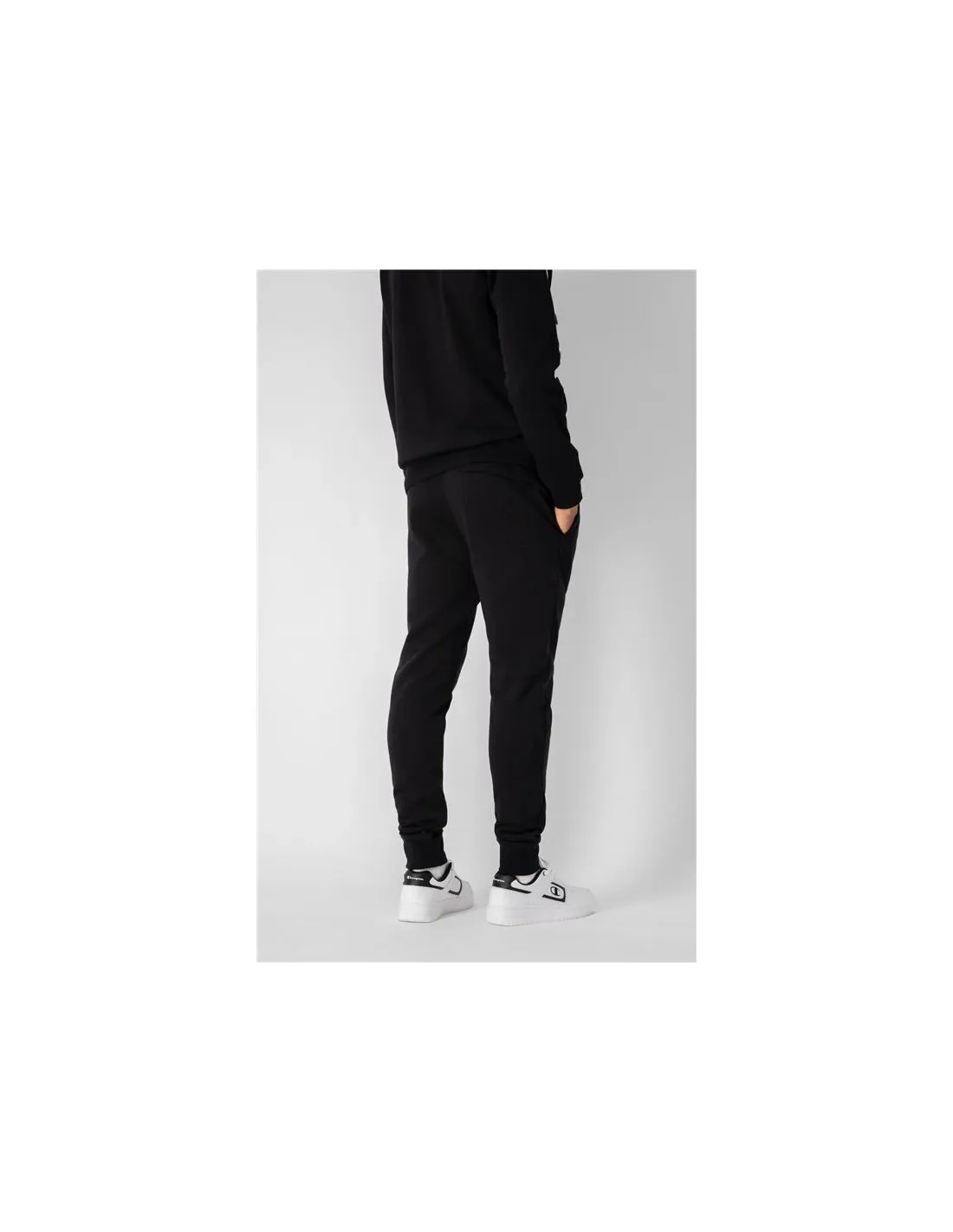 Pantalones Champion Rib Cuff Hombre BK