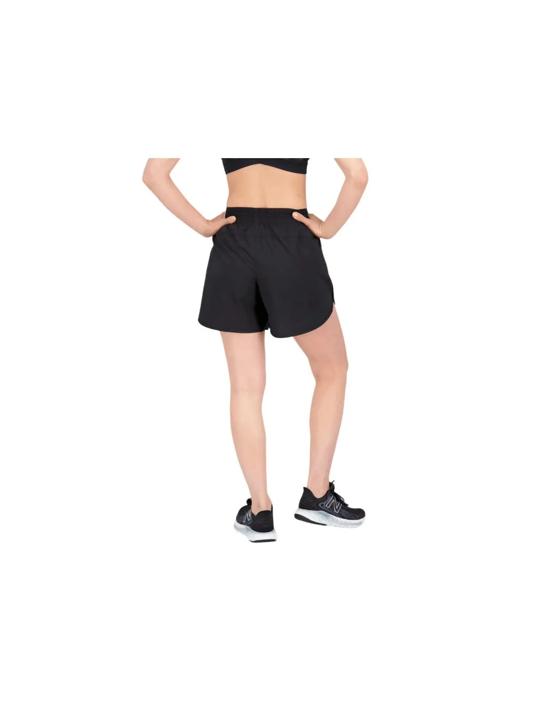 Pantalones de running New Balance Accelerate 5 Inch negro Mujer