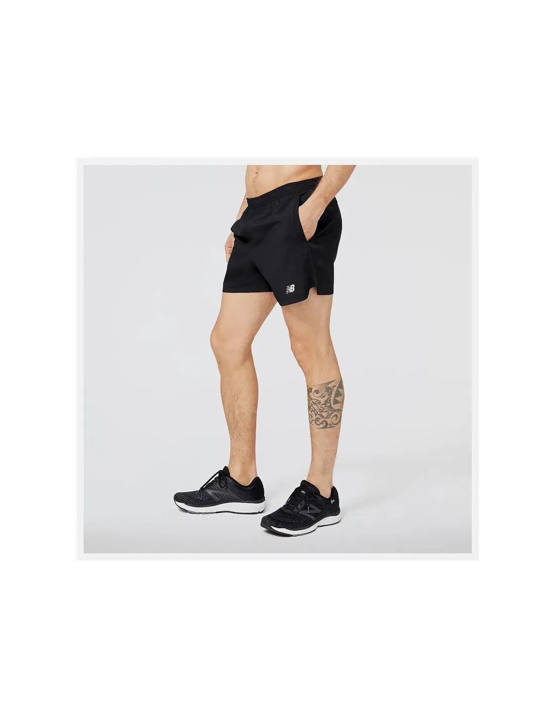 Pantalones de running New Balance Accelerate 5 negro Hombre