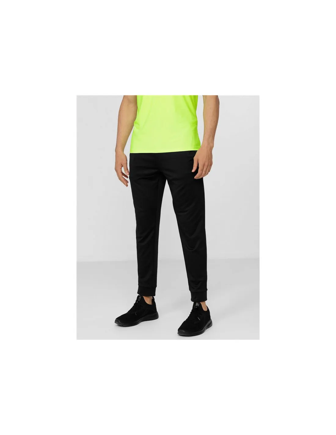 Pantalones de traning 4F Functional negro Hombre