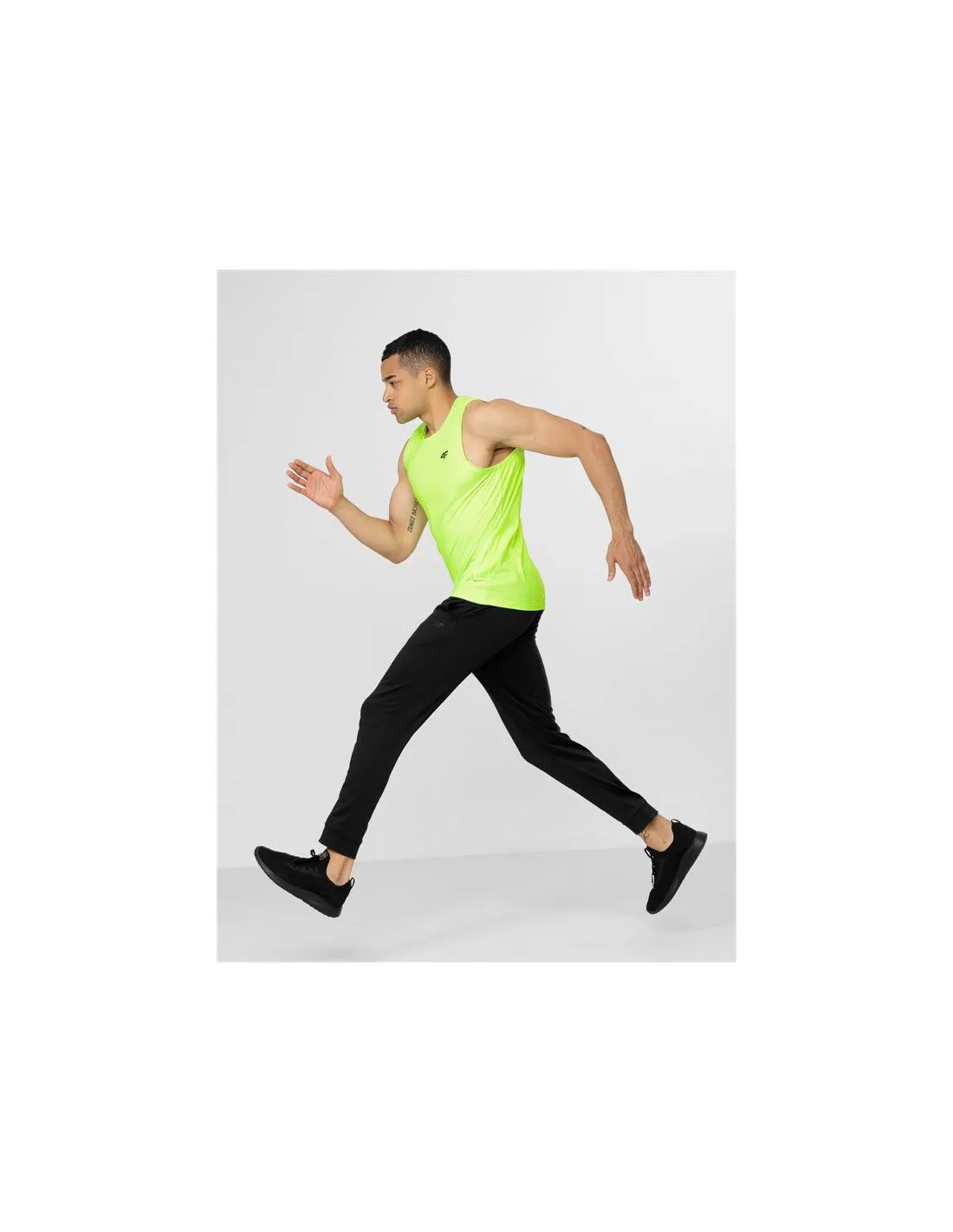 Pantalones de traning 4F Functional negro Hombre