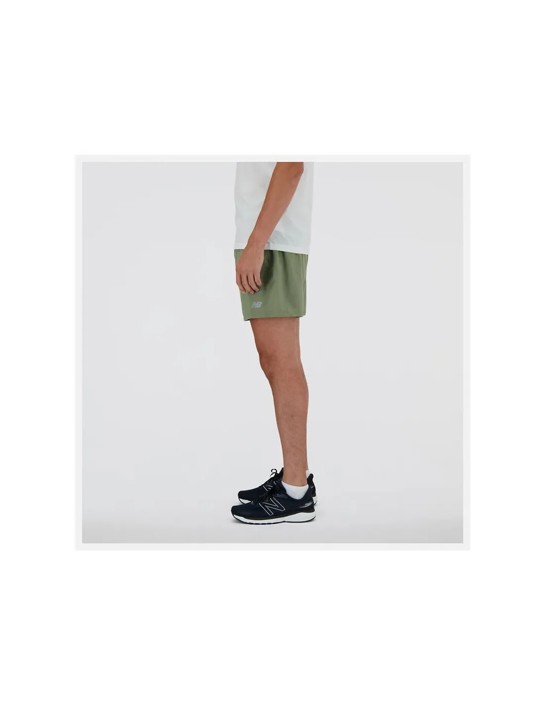 Pantalones New Balance Sport Essentials 5 Hombre Verde