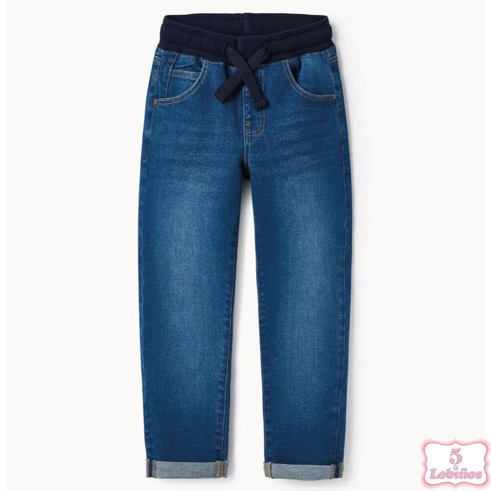 PANTALÓN VAQUERO AZUL NIÑO Zippy
