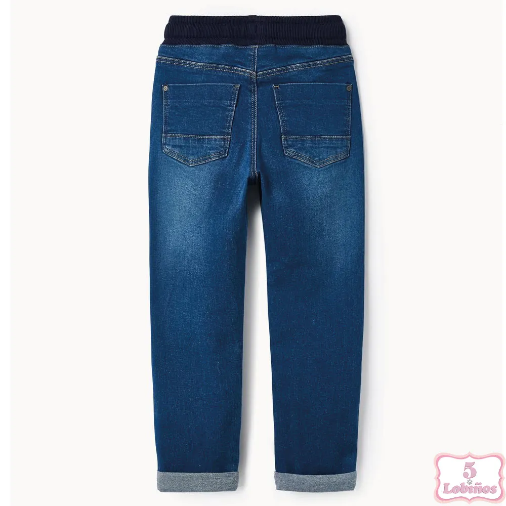 PANTALÓN VAQUERO AZUL NIÑO Zippy