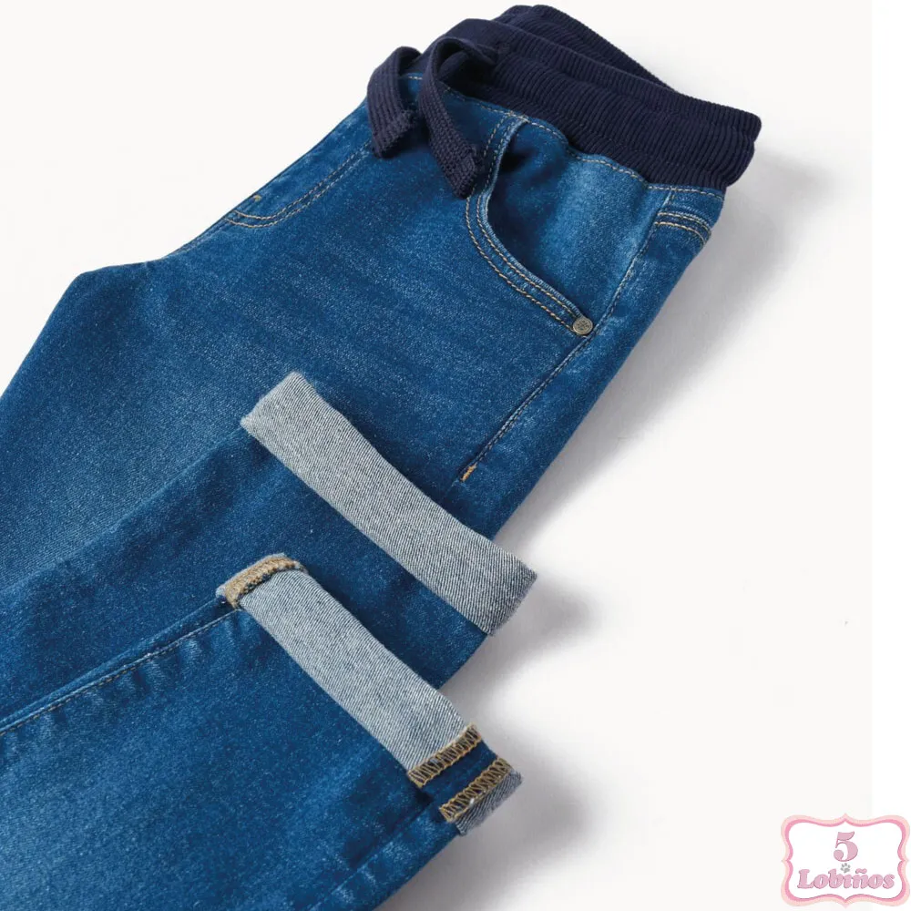 PANTALÓN VAQUERO AZUL NIÑO Zippy