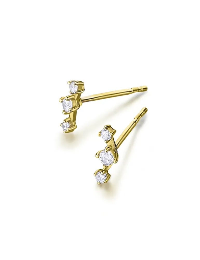 Pendientes Oro 18k Diamantes Mujer Lecarre GB157OA
