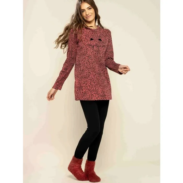 Pijama mujer Noidinotte Tigerina legging FA7521