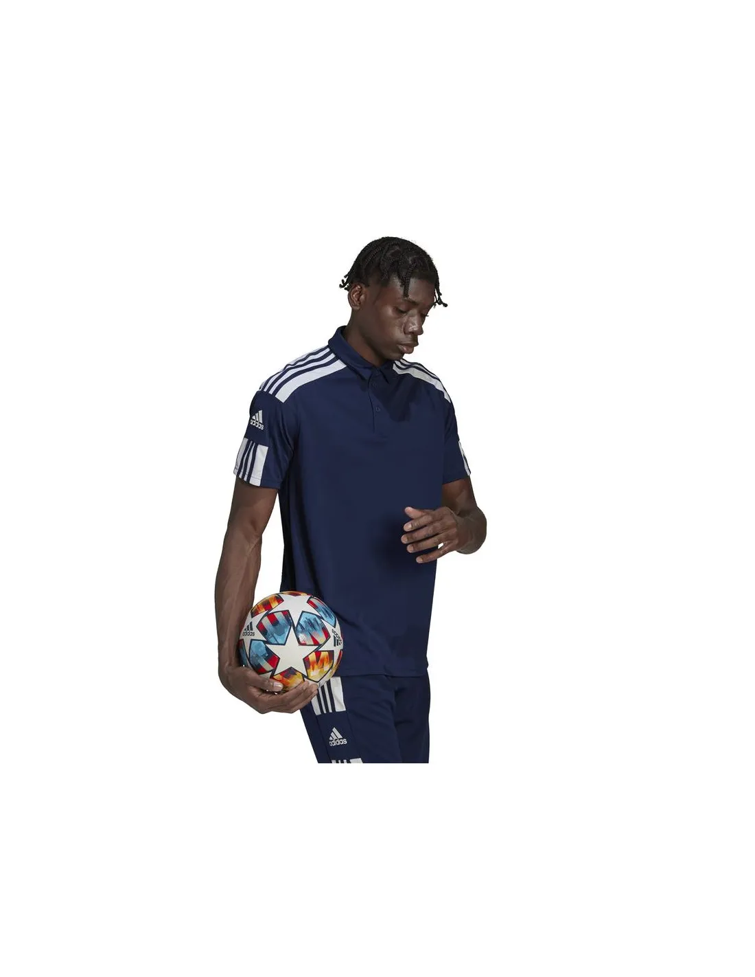 Polo de fútbol adidas Squadra 21 M Navy