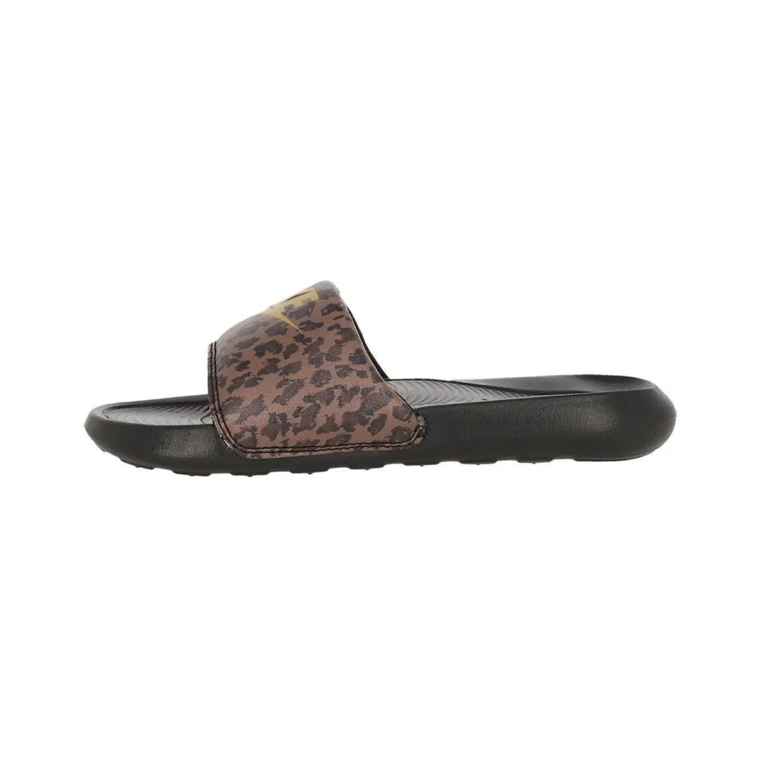 Sandalia Nike Wmns Victori One Black/Metallic Gold