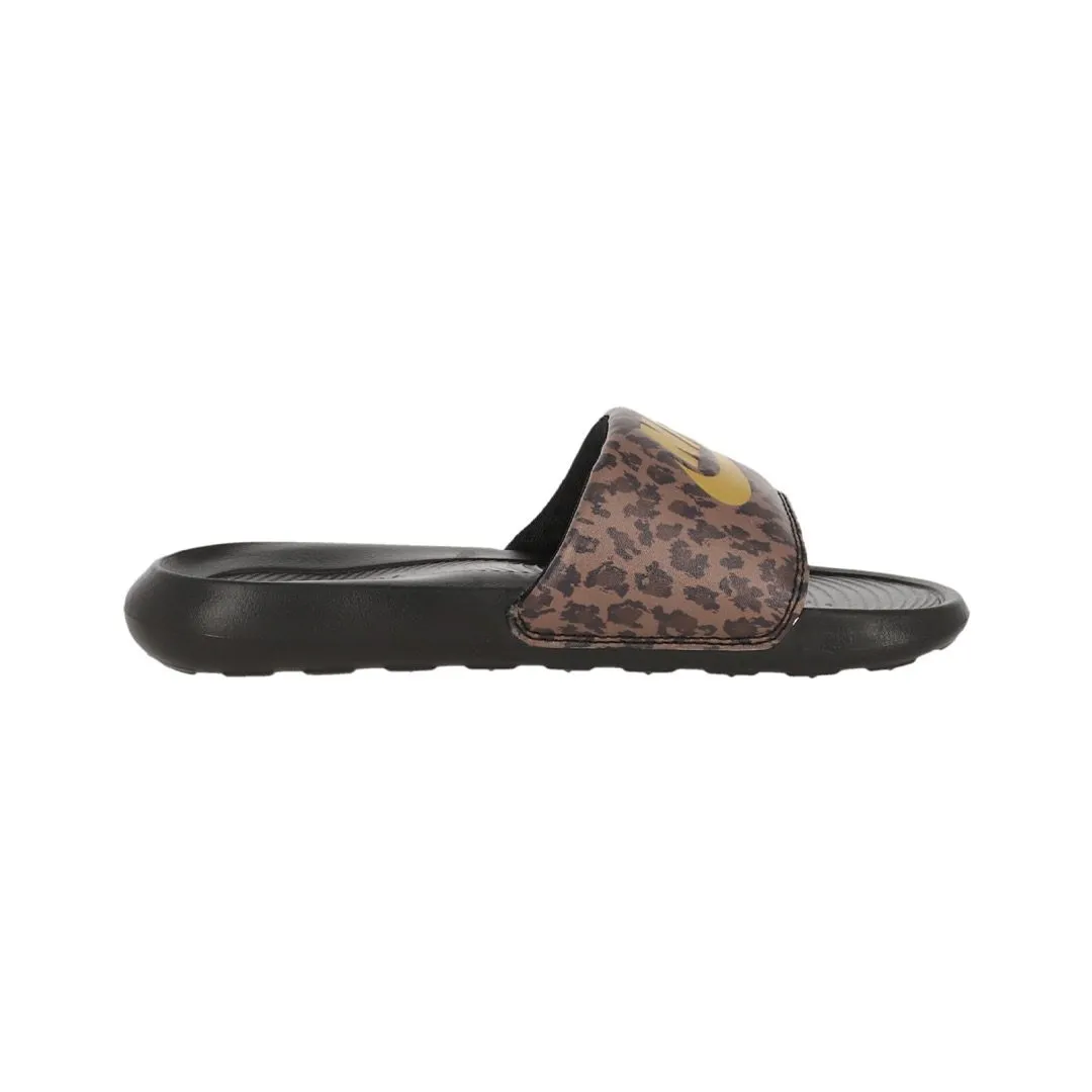 Sandalia Nike Wmns Victori One Black/Metallic Gold