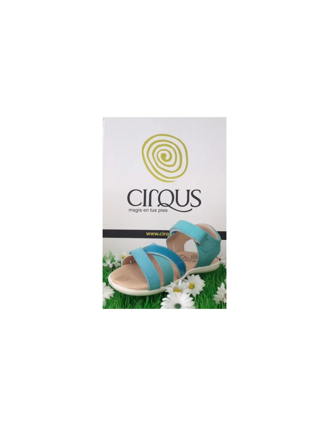 sandalias cirqus 151233, elaboradas en piel 