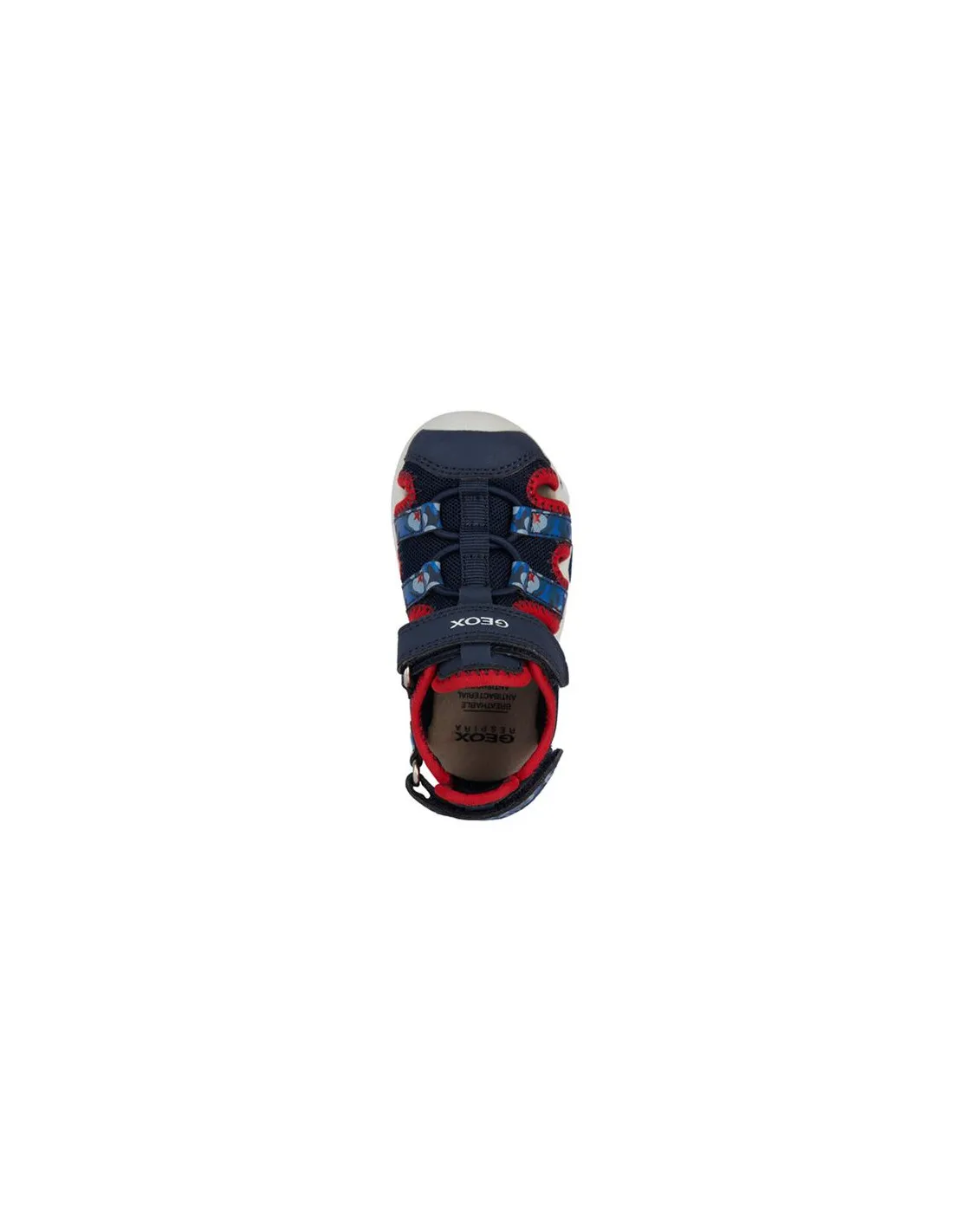 Sandalias Geox Multy Niño Azul/Rojo