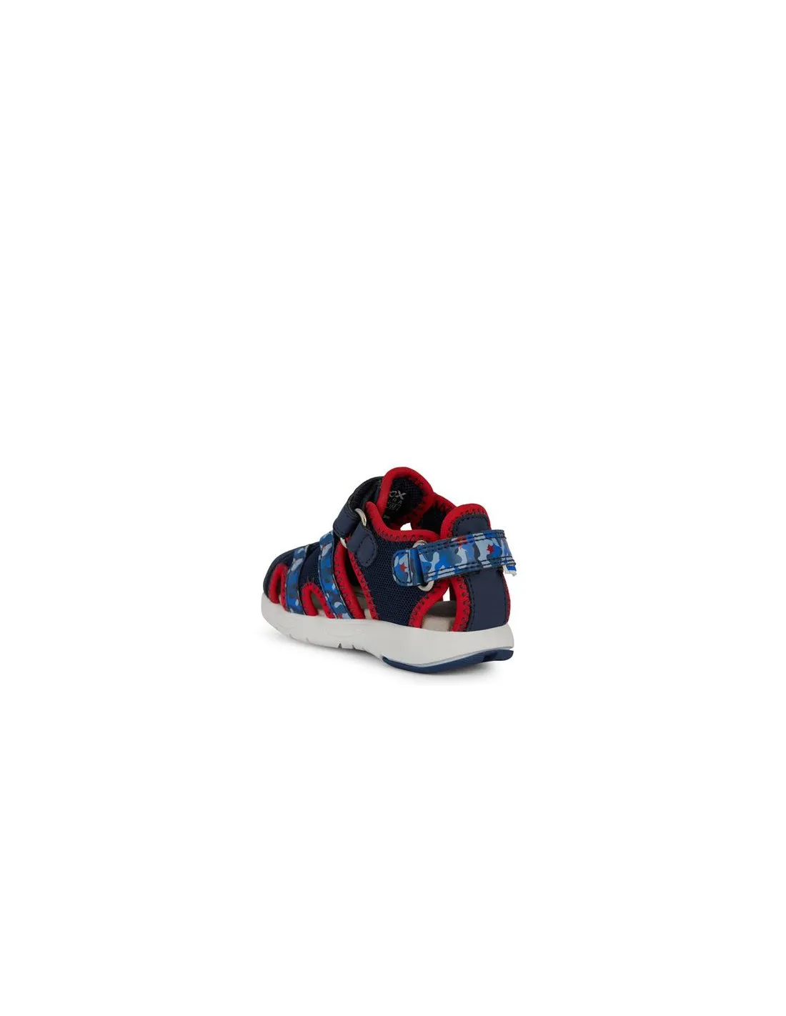 Sandalias Geox Multy Niño Azul/Rojo