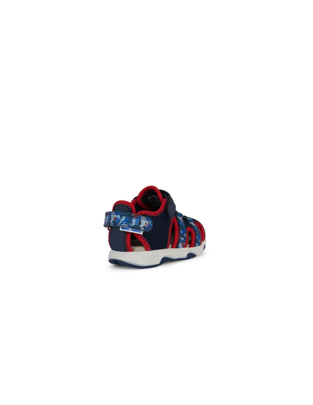 Sandalias Geox Multy Niño Azul/Rojo