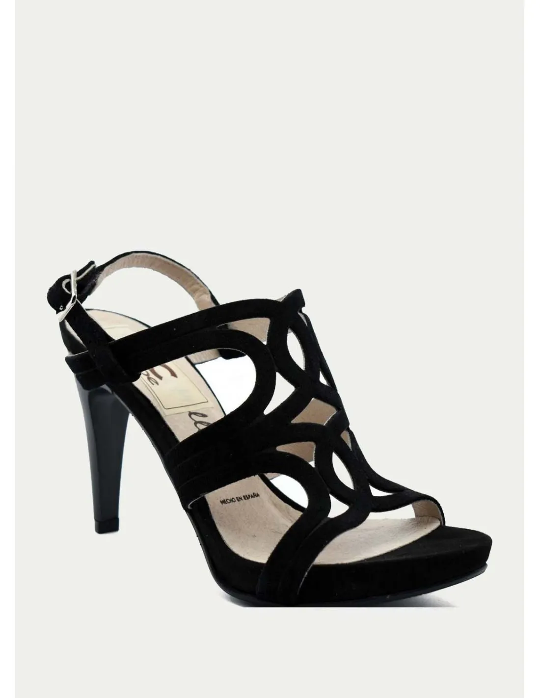 SANDALIAS PATRICIA MILLER 1944 NEGRO 