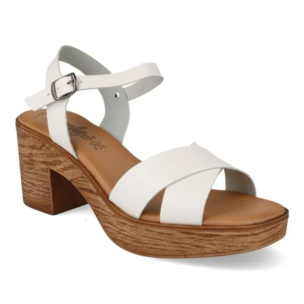 SANDALIAS PLATAFORMA TACON MUJER MOD. KUMIKO