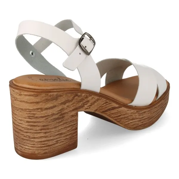 SANDALIAS PLATAFORMA TACON MUJER MOD. KUMIKO