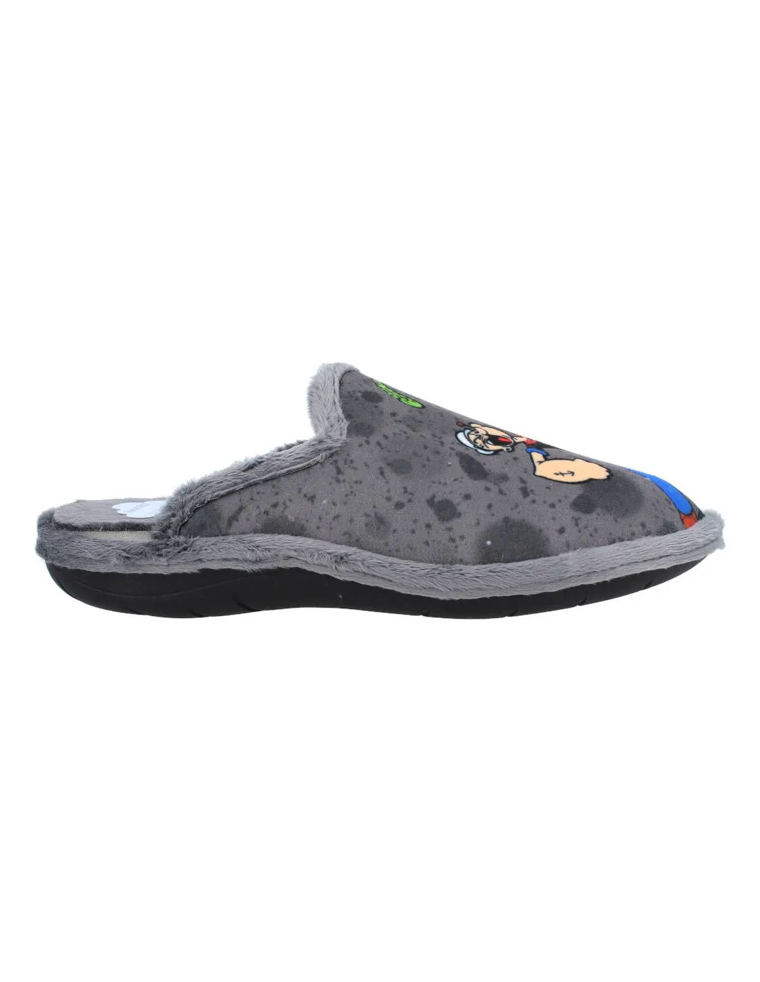 SUAVEFLEX  ZAPATILLAS CASA POPEYE Y BRUTUS GRIS