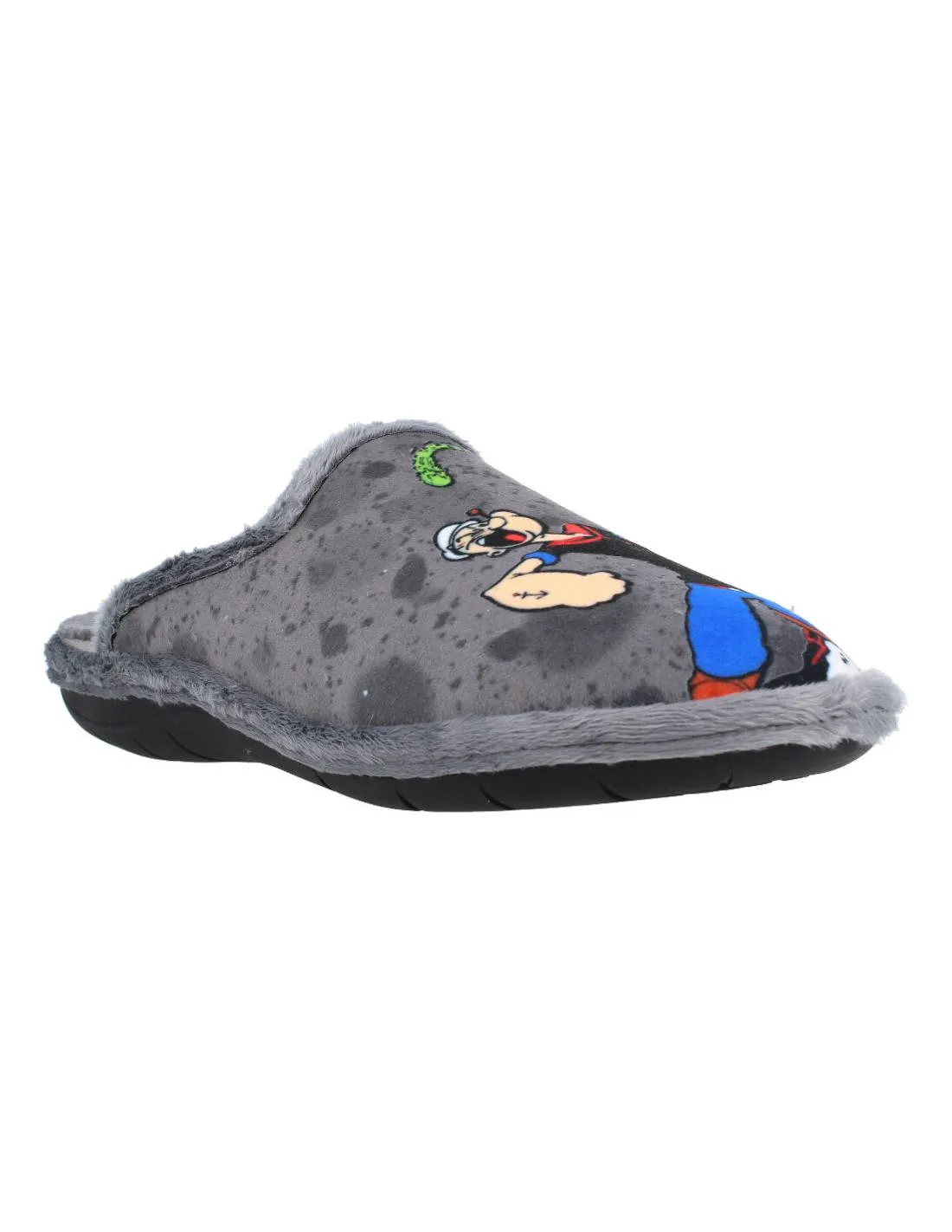 SUAVEFLEX  ZAPATILLAS CASA POPEYE Y BRUTUS GRIS