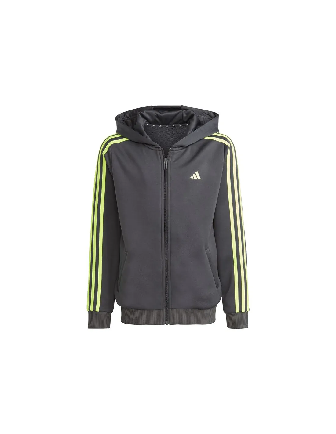 SUDADERA ADIDAS U TRES 3S FZHD NIñO