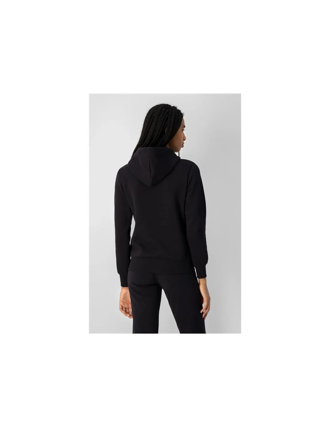 Sudadera Champion Hooded Mujer Black