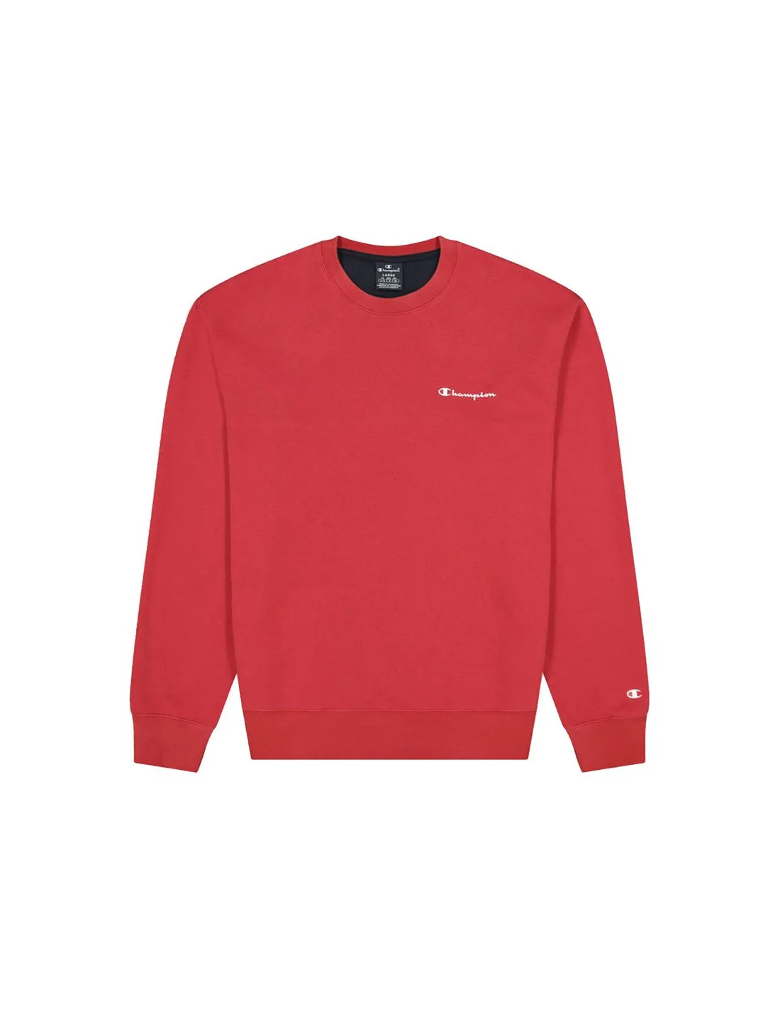 Sudadera Champion Spliced Script Logo Print Boy Red