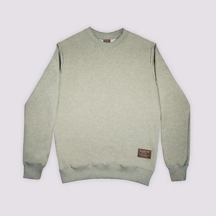 SUDADERA OLIVA  UNISEX