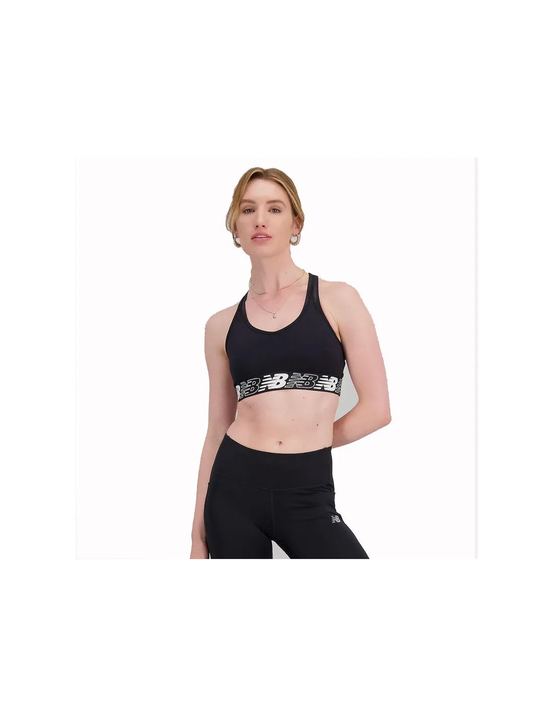 Sujetador deportivo New balance Pace Bra Mujer