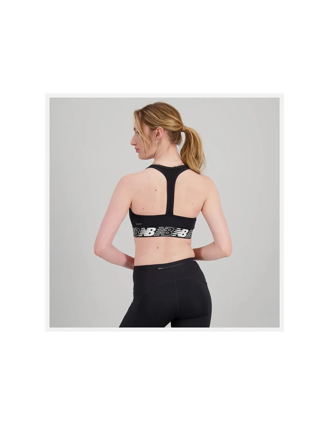 Sujetador deportivo New balance Pace Bra Mujer
